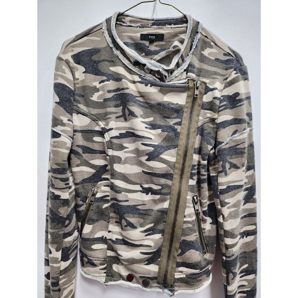 Fate Camouflage Jacket - Green and Brown Med - Picture 3 of 9